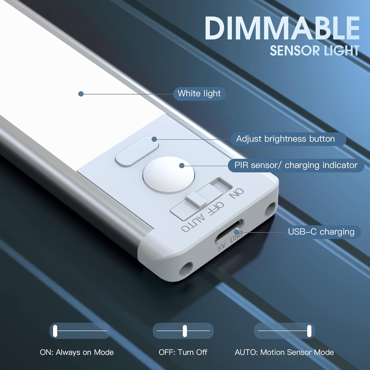 Rechargeable Motion Cabinet Lights